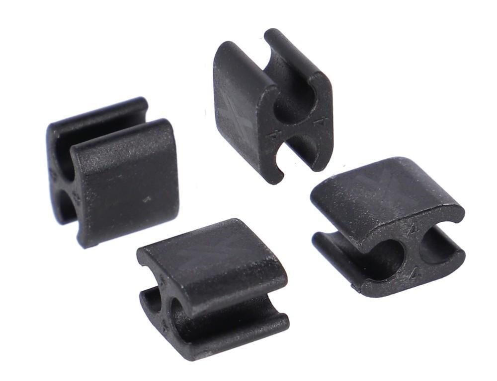 XLC Kabelclip BR-X120 Ø4mm Schalt-/E-Kabel Außenhülle 4er Set 2/2