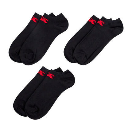 Socquettes Adulte (Noir / Rouge)