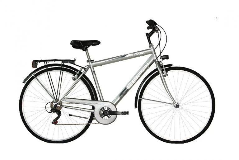COPPI Bici muscolare - Coppi Beverly 28" Uomo Trekking 6V - Argento