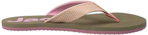 Jack Wolfskin Eezy W, Infradito Donna, Beige (Sand/Rose 5273), 42 Eu 4/5
