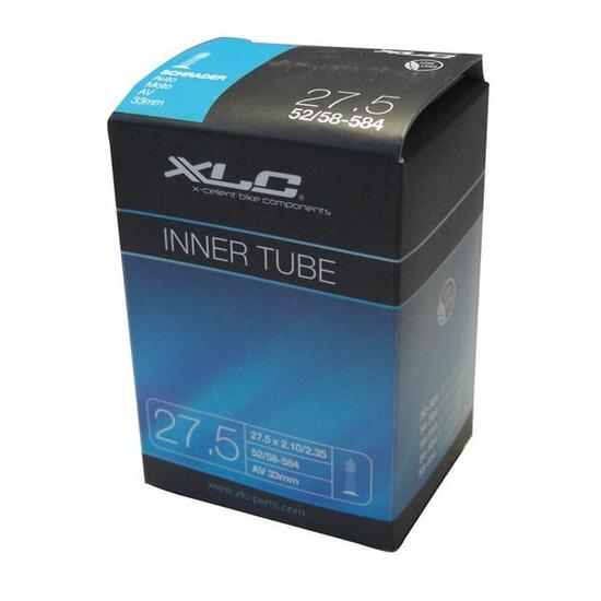 XLC Fahrradschlauch 27.5 x 3.0/3.5 76/90-584 AV 33 mm