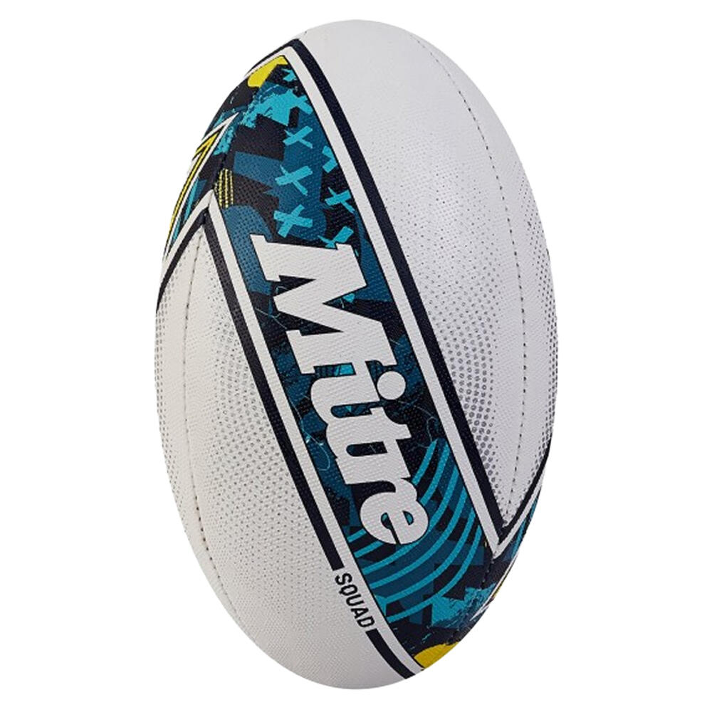 MITRE Squad Rugby Ball (White)