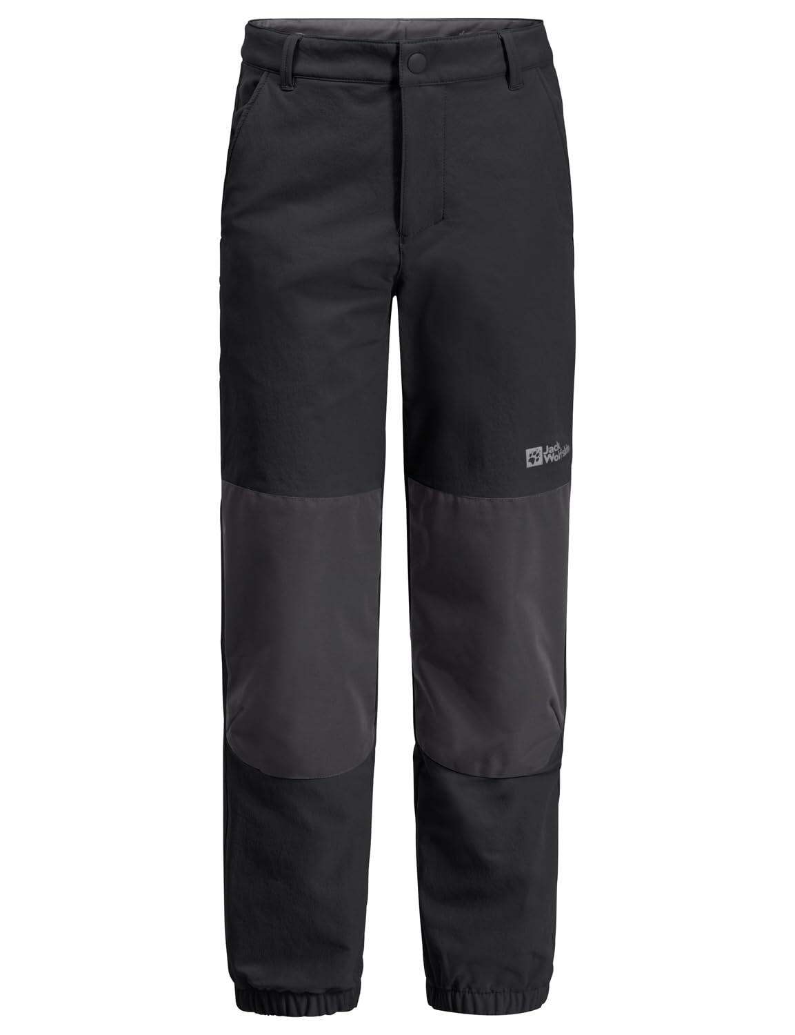 Pantaloni Invernali Jack Wolfskin Rascal per Bambini, Nero, Taglia 128 2/5
