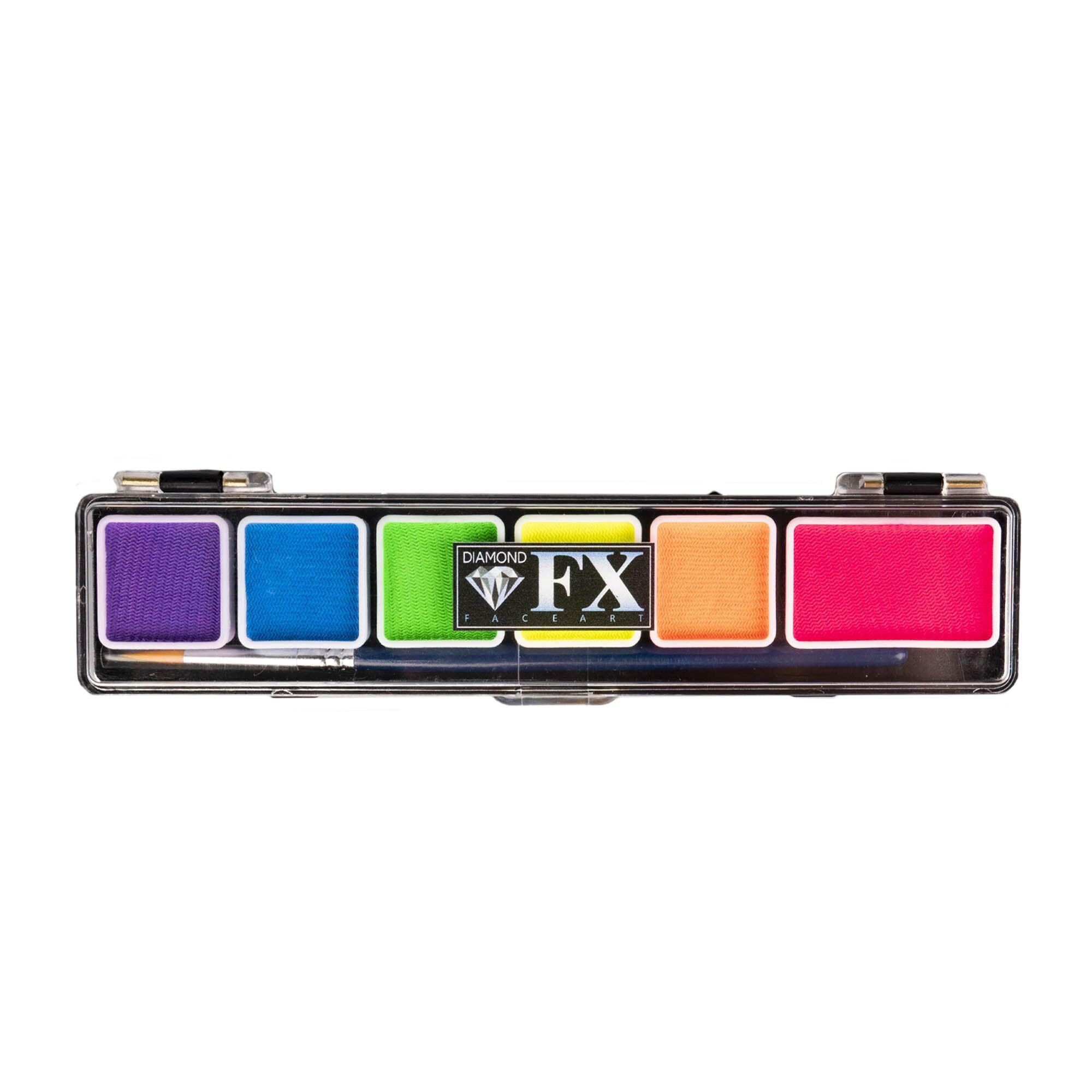 FIRETOYS Diamond FX Mini 6 Colour Palette - Neon