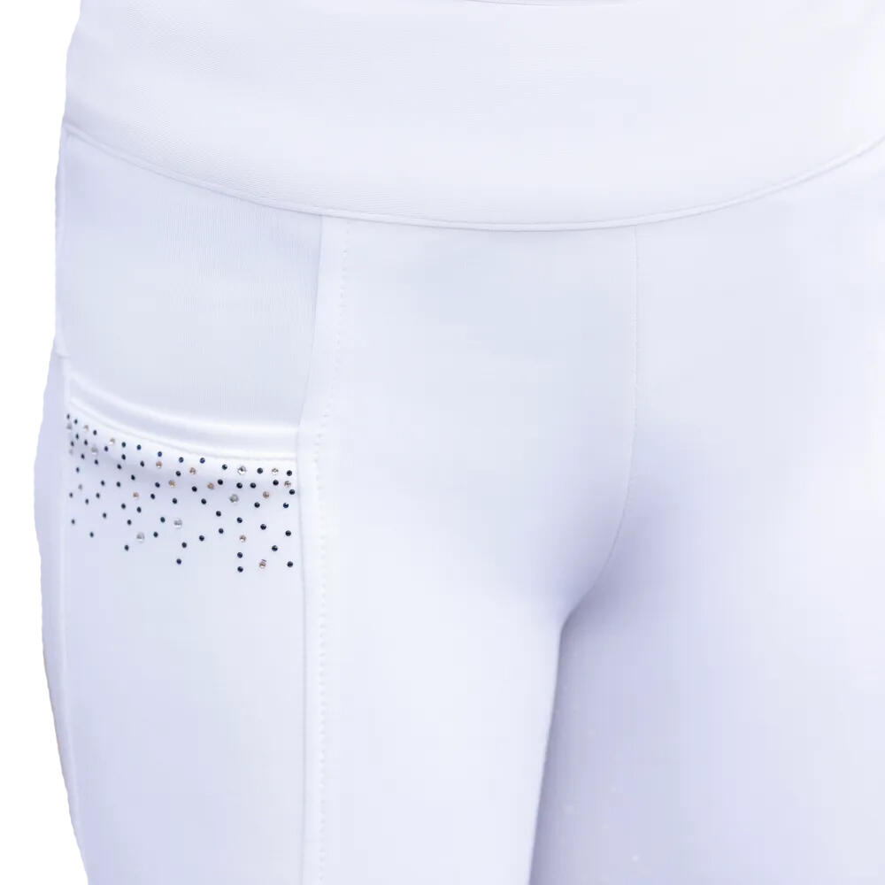 Collant D´équitation ROKA REGAL Femme (Blanc) 3/3