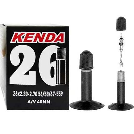 Chambre à air Kenda 26 x 2,30-2,70" (58/67-559) AV 40 mm