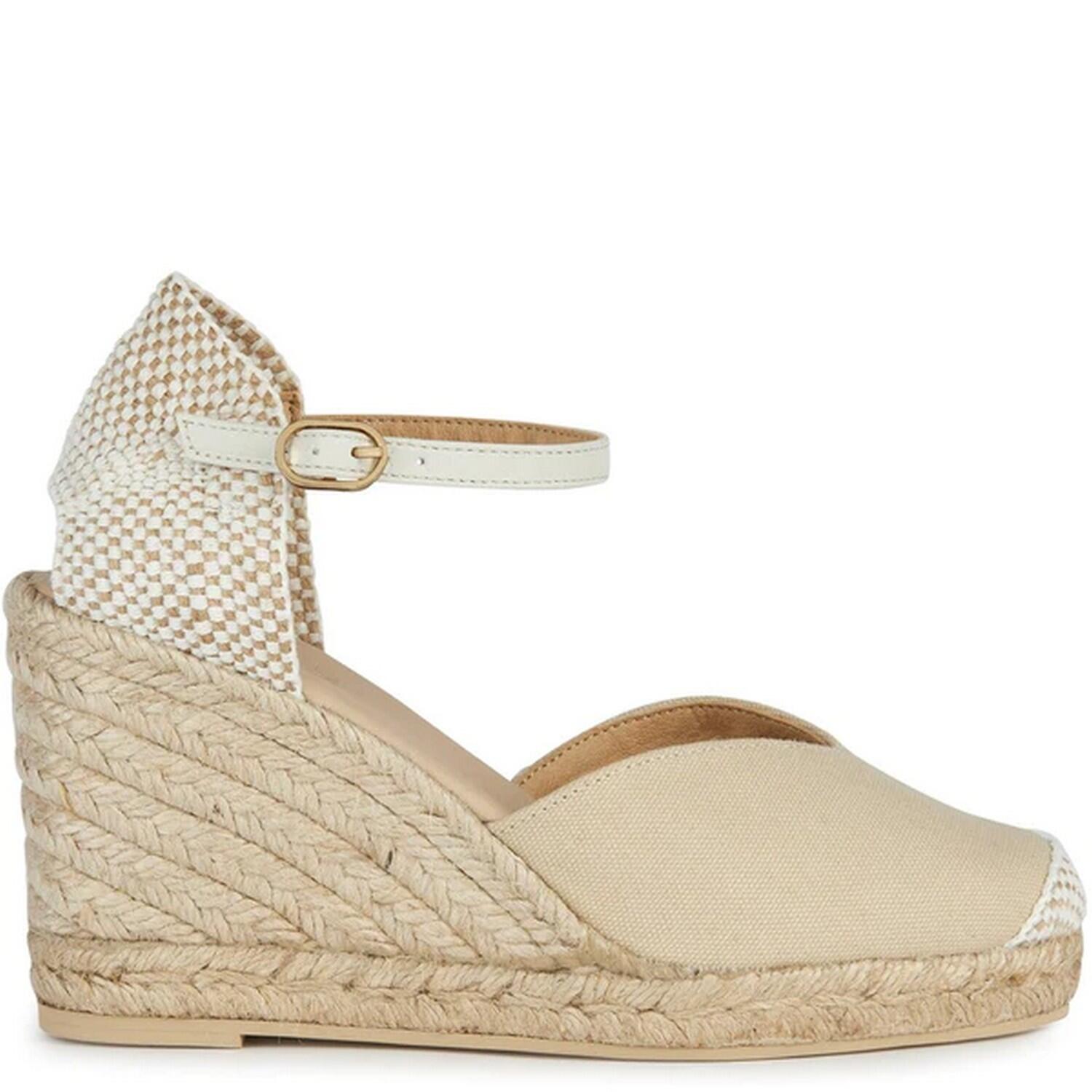 Womens/Ladies Gelsa Sandals (Light Sand) 3/4