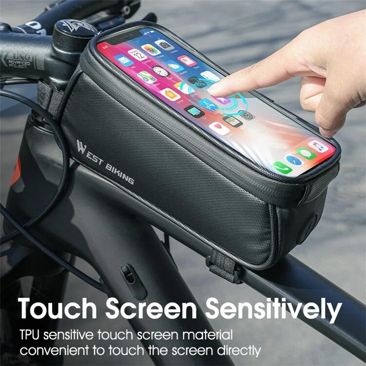Bolsa impermeable para teléfono de bicicleta 2/7