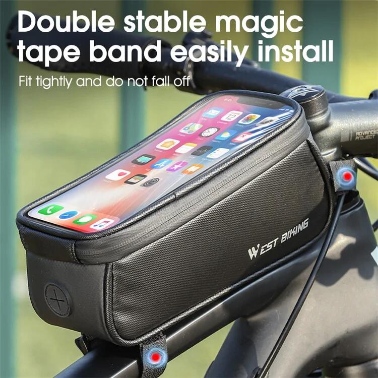 Bolsa impermeable para teléfono de bicicleta 3/7