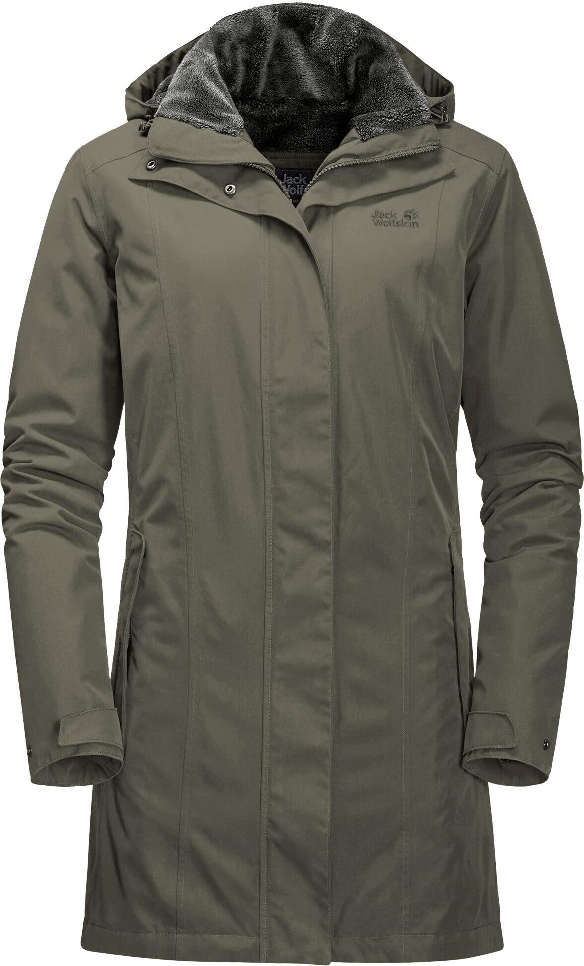 Giacca Donna Jack Wolfskin Madison Avenue in Foglia Di Vite, Taglia S 1/4