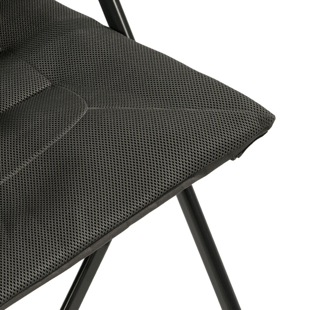 Travellife Barletta stoel cross dark grey 3/4