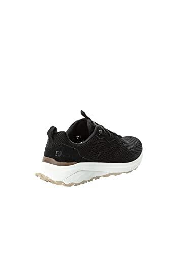Scarpe Da Passeggio Jack Wolfskin Dromoventure Knit Low W per Donna - Nero, 39 5/7
