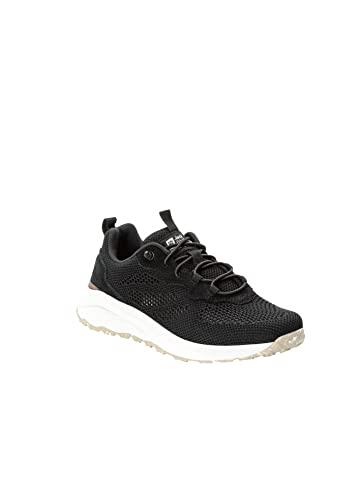 Scarpe Da Passeggio Jack Wolfskin Dromoventure Knit Low W per Donna - Nero, 39 4/7