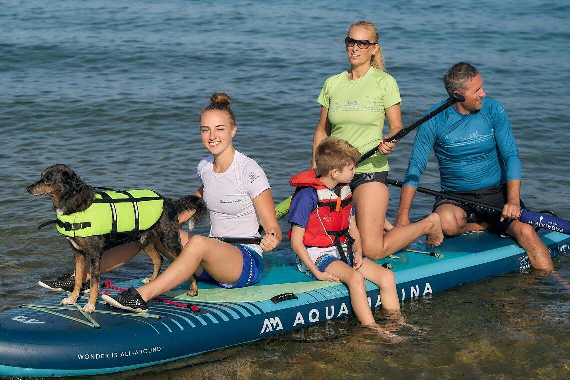 Deska SUP SUP AQUA MARINA SUPER TRIP TANDEM 14'0 427 cm 300kg szybkie pompowanie 3/7