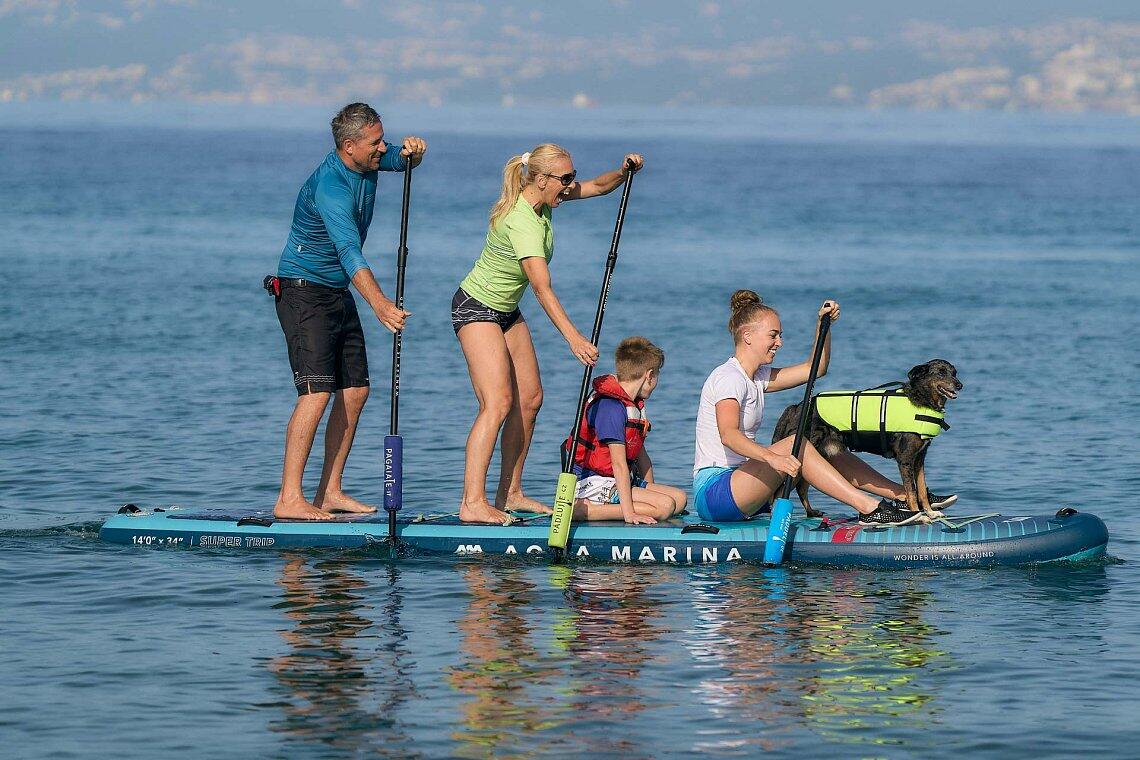 Deska SUP SUP AQUA MARINA SUPER TRIP TANDEM 14'0 427 cm 300kg szybkie pompowanie 2/7