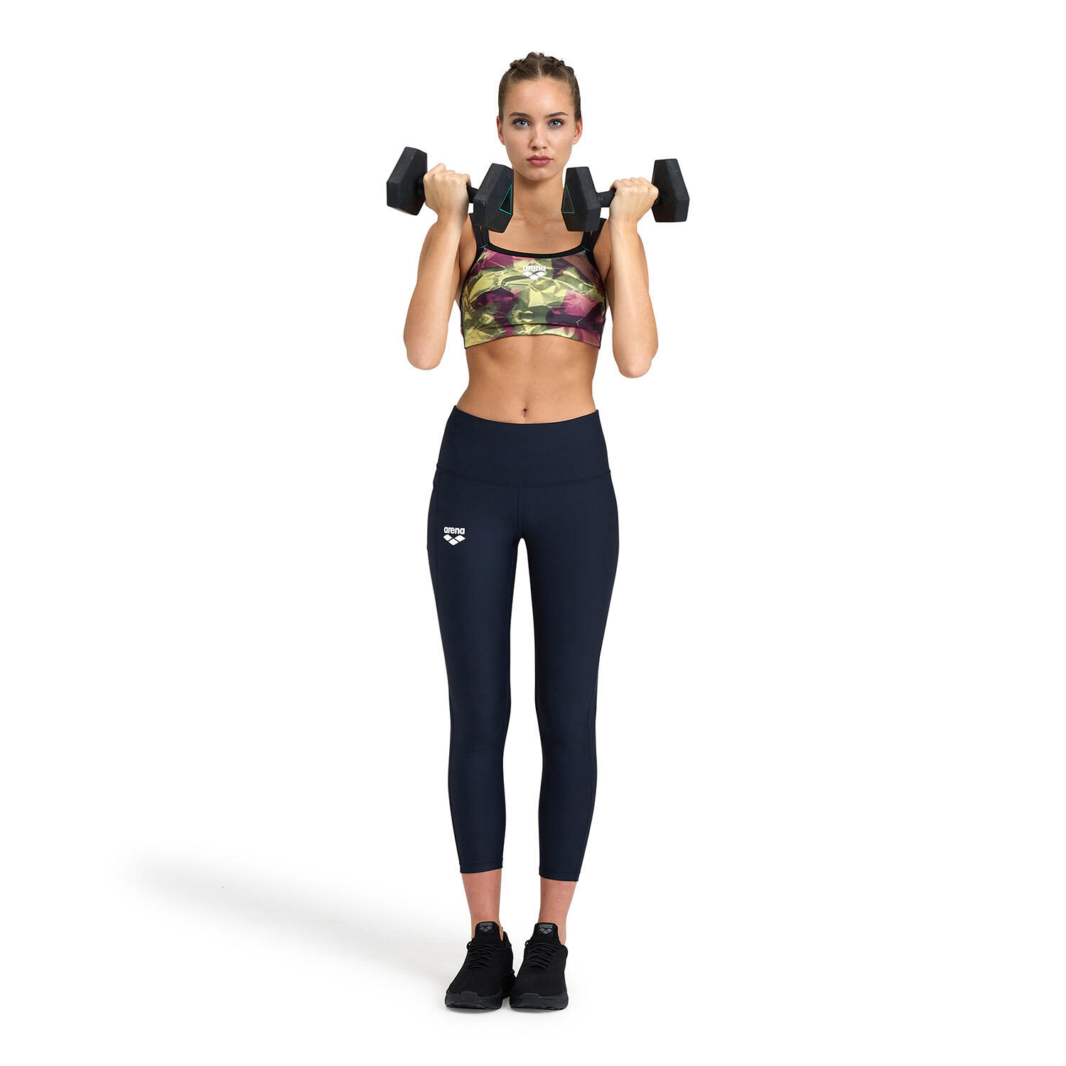 Leggings running e gym Donna - 7/8 Tight Panel 3/7