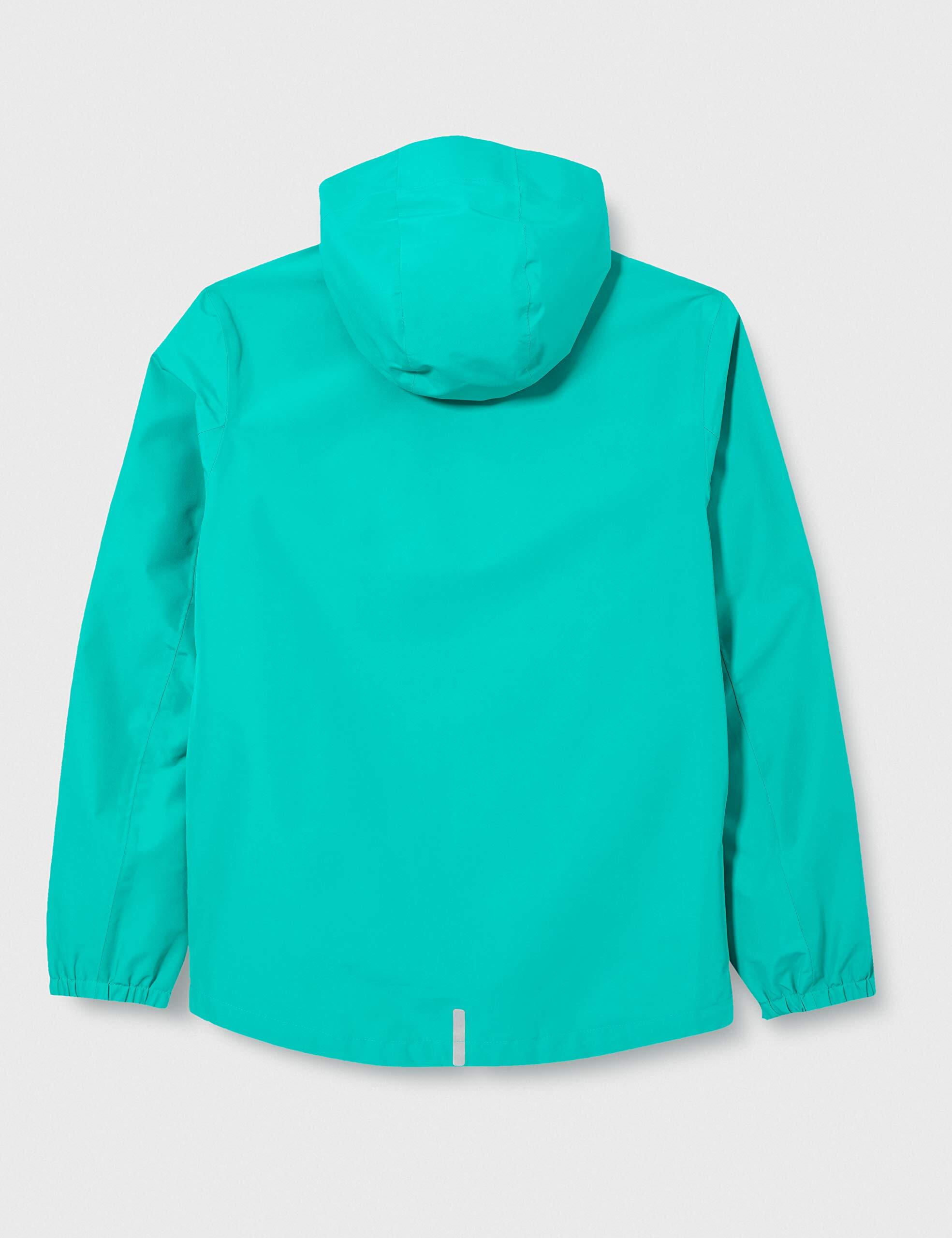 Giacca da Ragazzo Jack Wolfskin Hidden Falls in Verde Oceano, Taglia 164 2/4