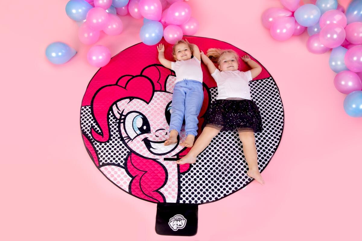 Roze Hasbro Piuma Picknickdeken - Waterdicht & Lichtgewicht 5/5