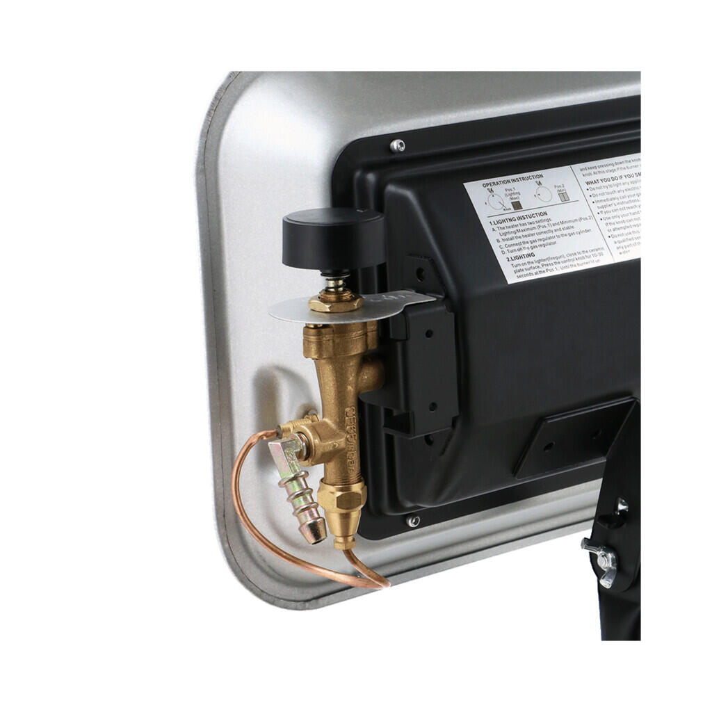 Mestic eurostraler MES-100 30mbar flesbevestiging 3/4