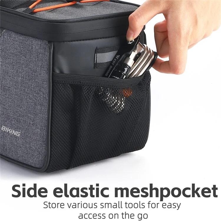 Bolsa para portaequipaje trasero de bicicleta 4/7
