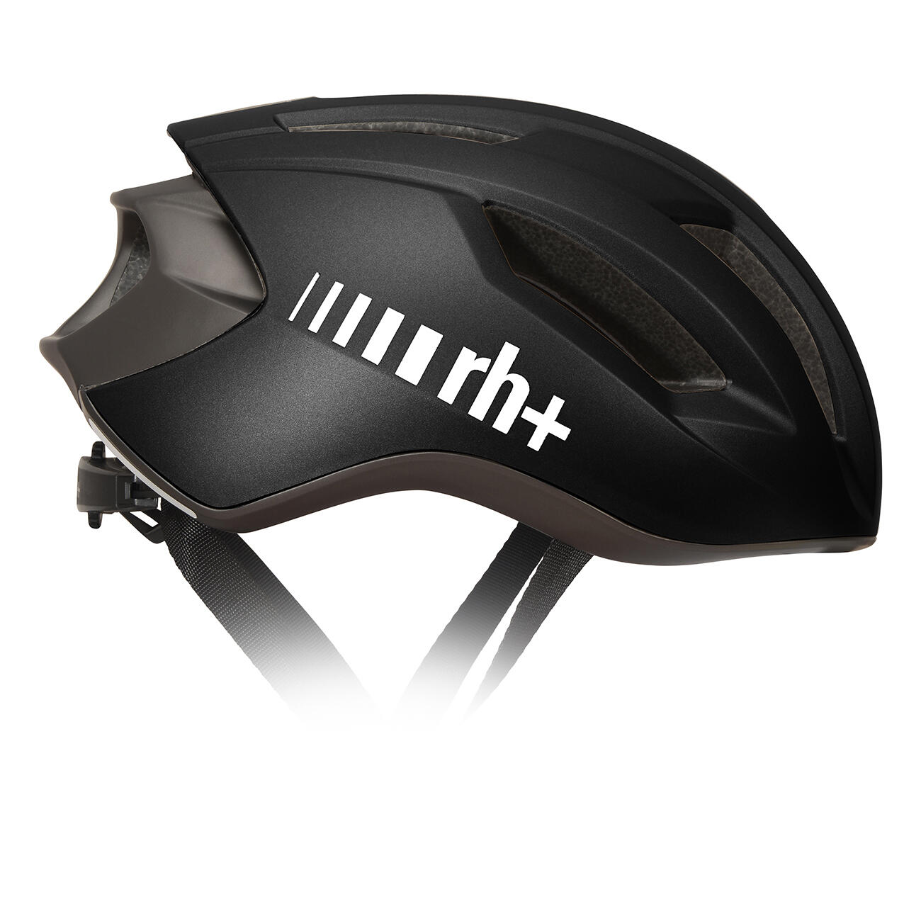 RH+ RH+ Helmet COMPACT Fietshelm MAT ZWART/MAT ANTRACIET METAAL XS/M 1/5