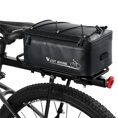 Borsa da sella per bici impermeabile di grande capacità da 4 litri