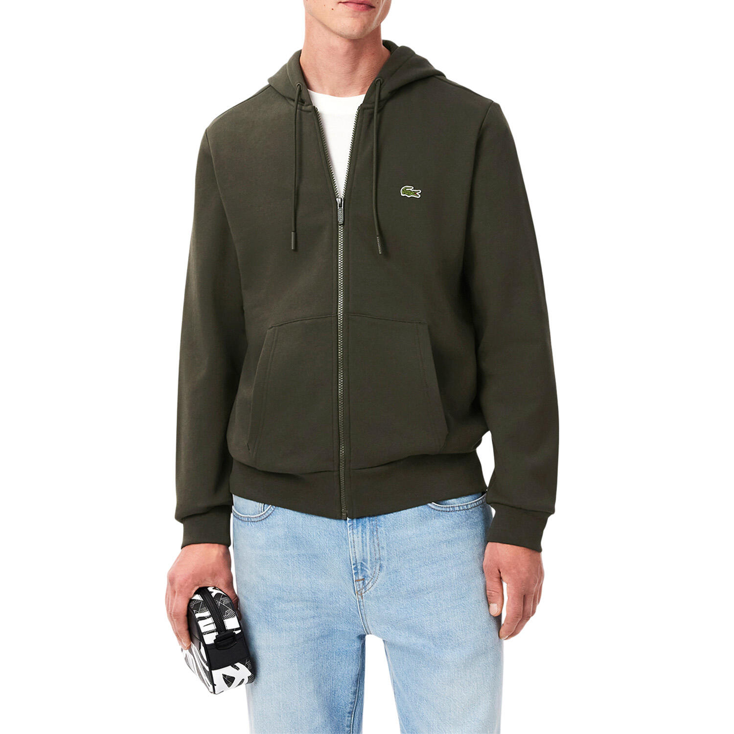 Lacoste - Sweat gris SH9626-L7A 2/3