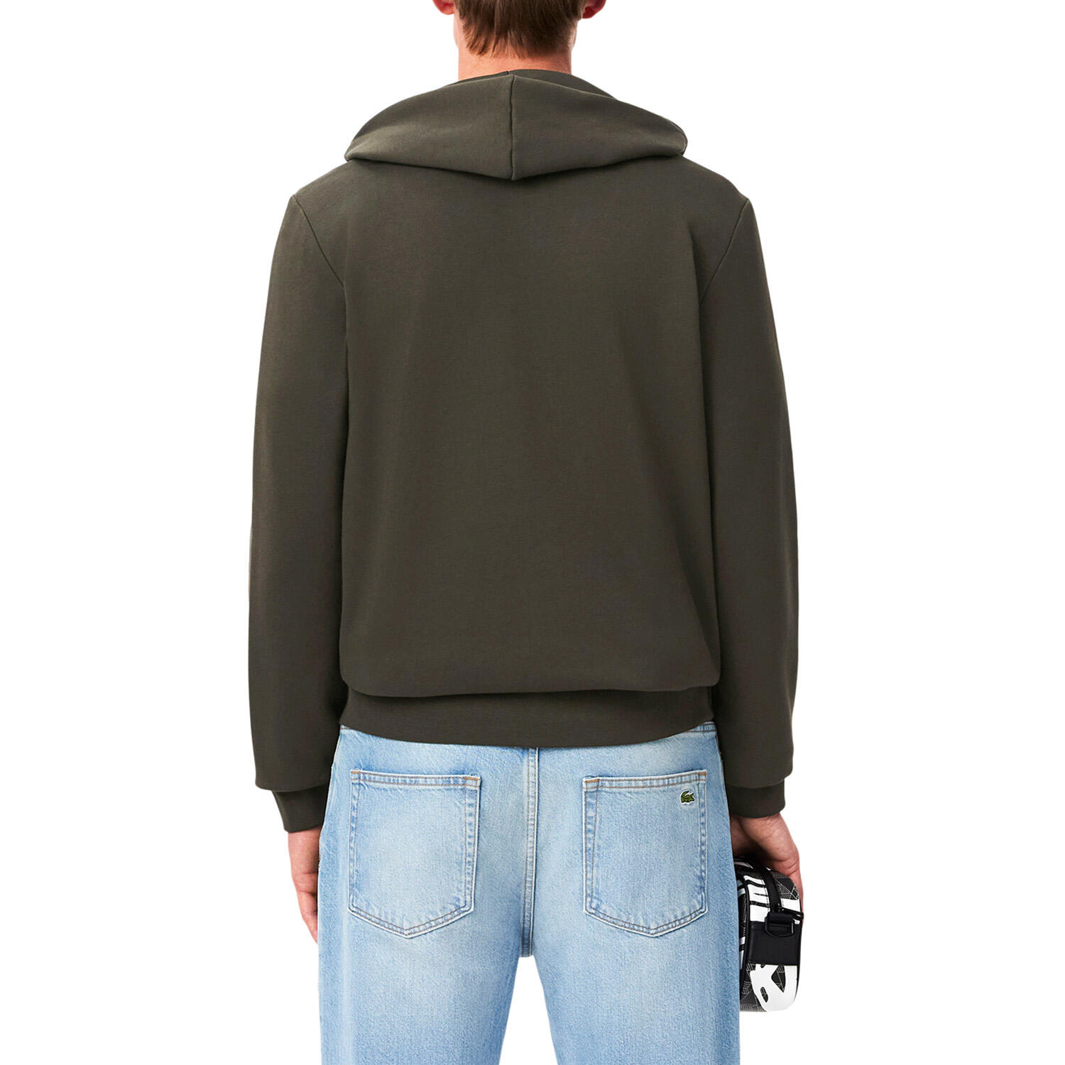 Lacoste - Sweat gris SH9626-L7A 3/3