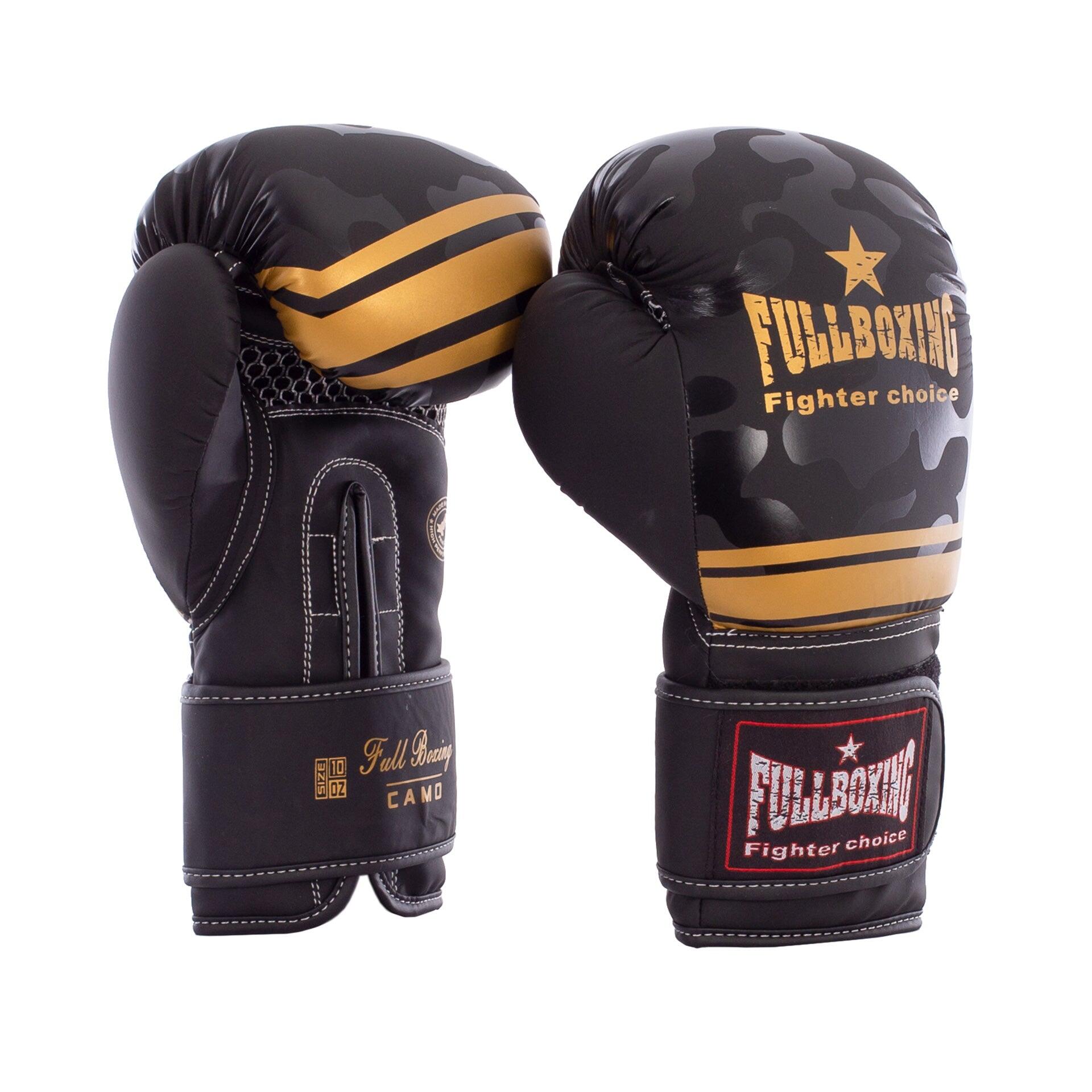 Rękawice bokserskie Fullboxing Camo 8 oz 3/4
