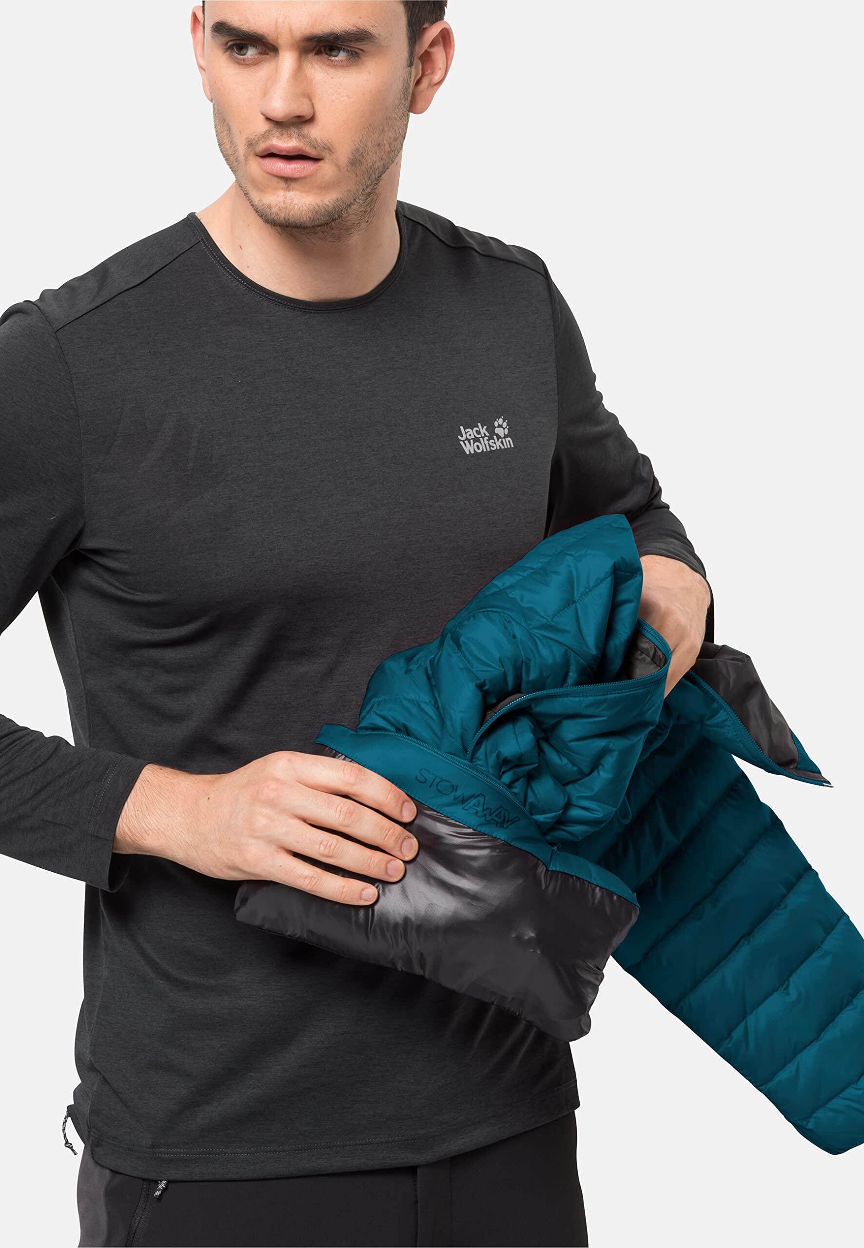 Piumino Uomo Jack Wolfskin Passamani Blu 4/4