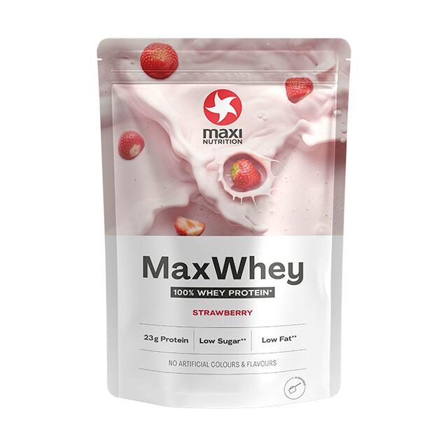 MAXINUTRITION MaxWhey Protein Powder Strawberry