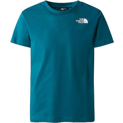 The North Face - Camiseta verde azulado NF0A87T5YAO