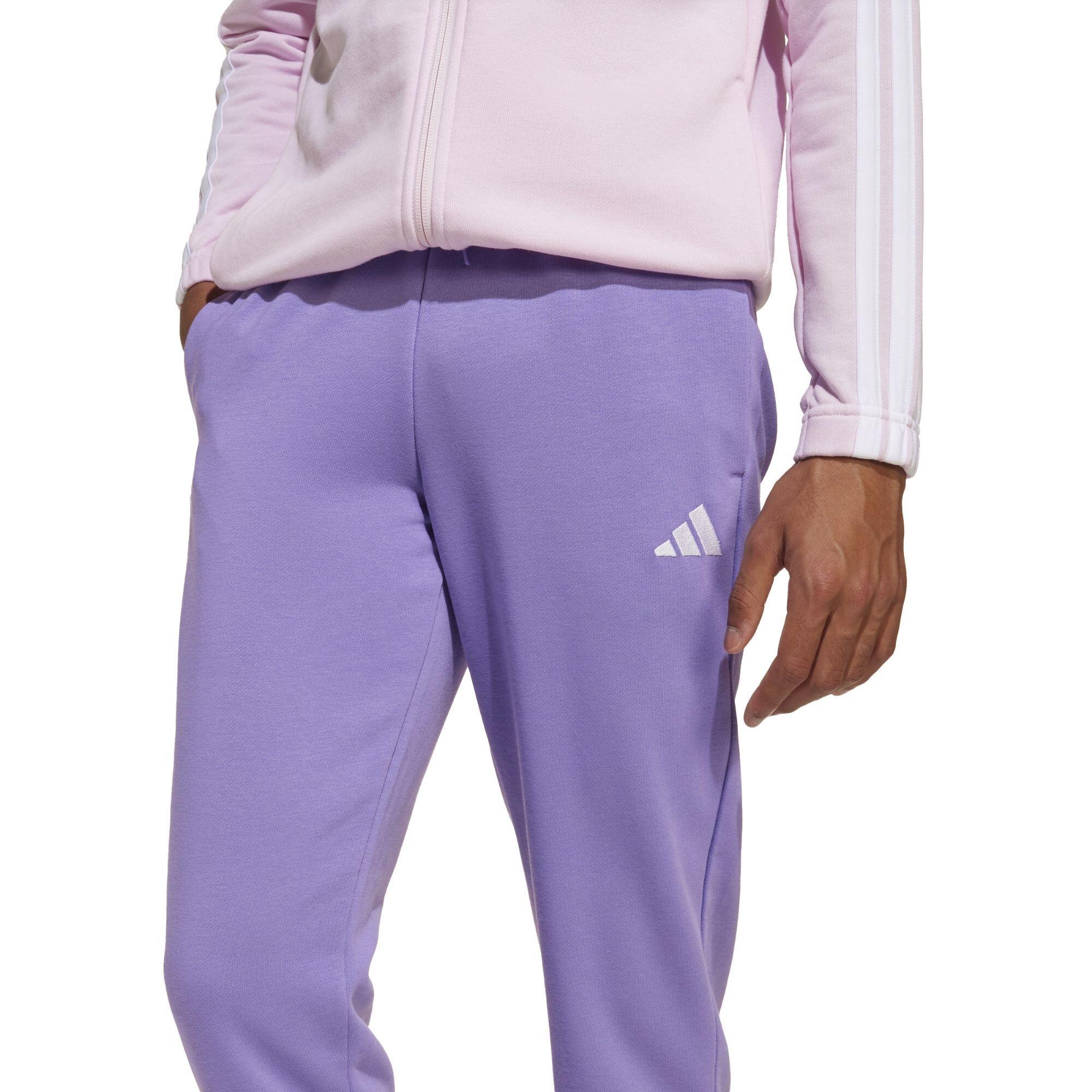 Tuta ragazza adidas performance essentials - rosa/viola 4/5