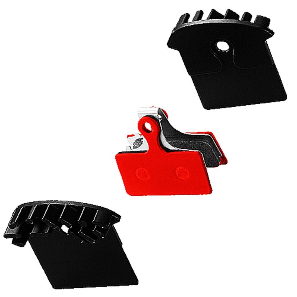 Fried metal brake pad Marwi Shimano XTR