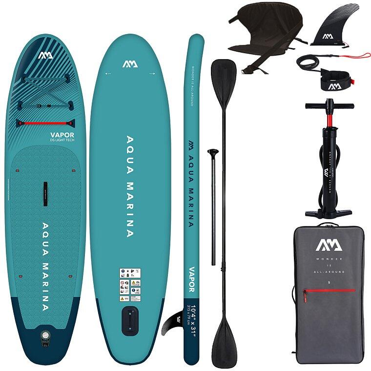 Deska SUP/kajak do rekreacji unisex Aqua Marina Vapor 10'4 2023 zestaw kajakowy