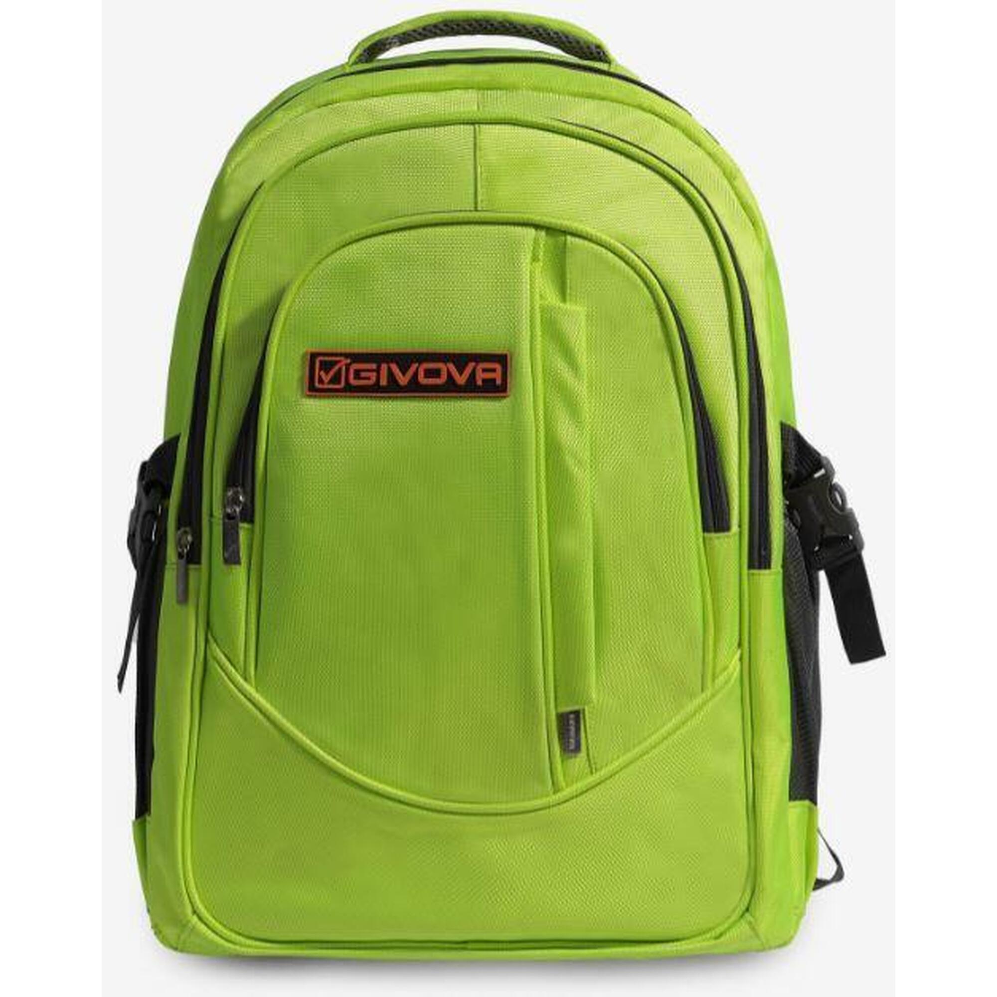 Backpack da Montanha GiVova Fluo Amarelo - Durável e Espaçoso