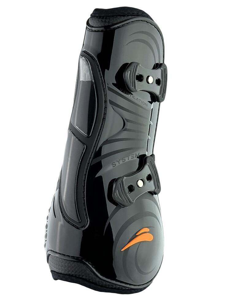 EQUICK Equick Eairshock Peesbeschermers Legend Zwart