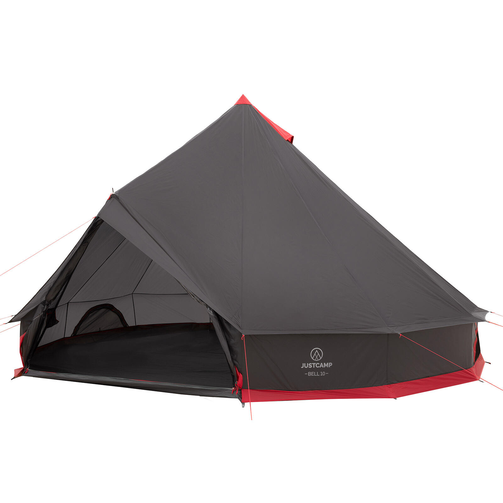 Justcamp - Tente Tipi Familiale – Bell 10 Personnes - Tente - Gris - Decathlon
