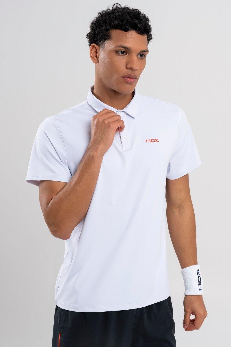 Polo sportiva da uomo TEAM bianco 5/5