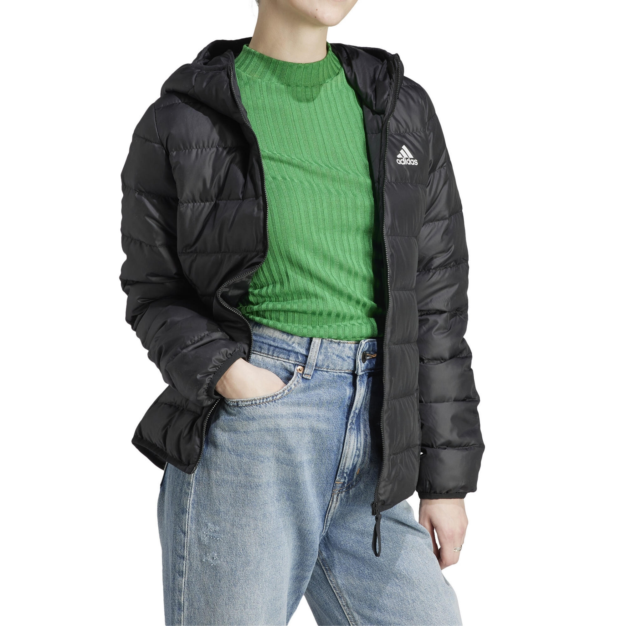 Giubbotto donna adidas essentials - nero 5/5