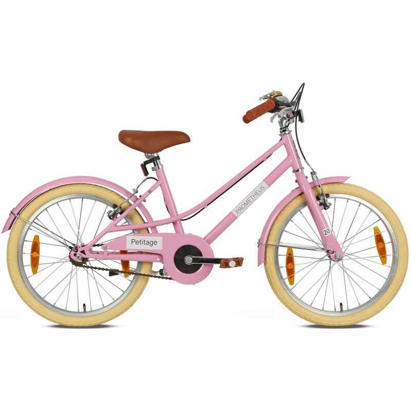 Vélo enfant 20 pouces dès 6 - 7 ans – Rétro/Vintage, frein V-Brake & béquille