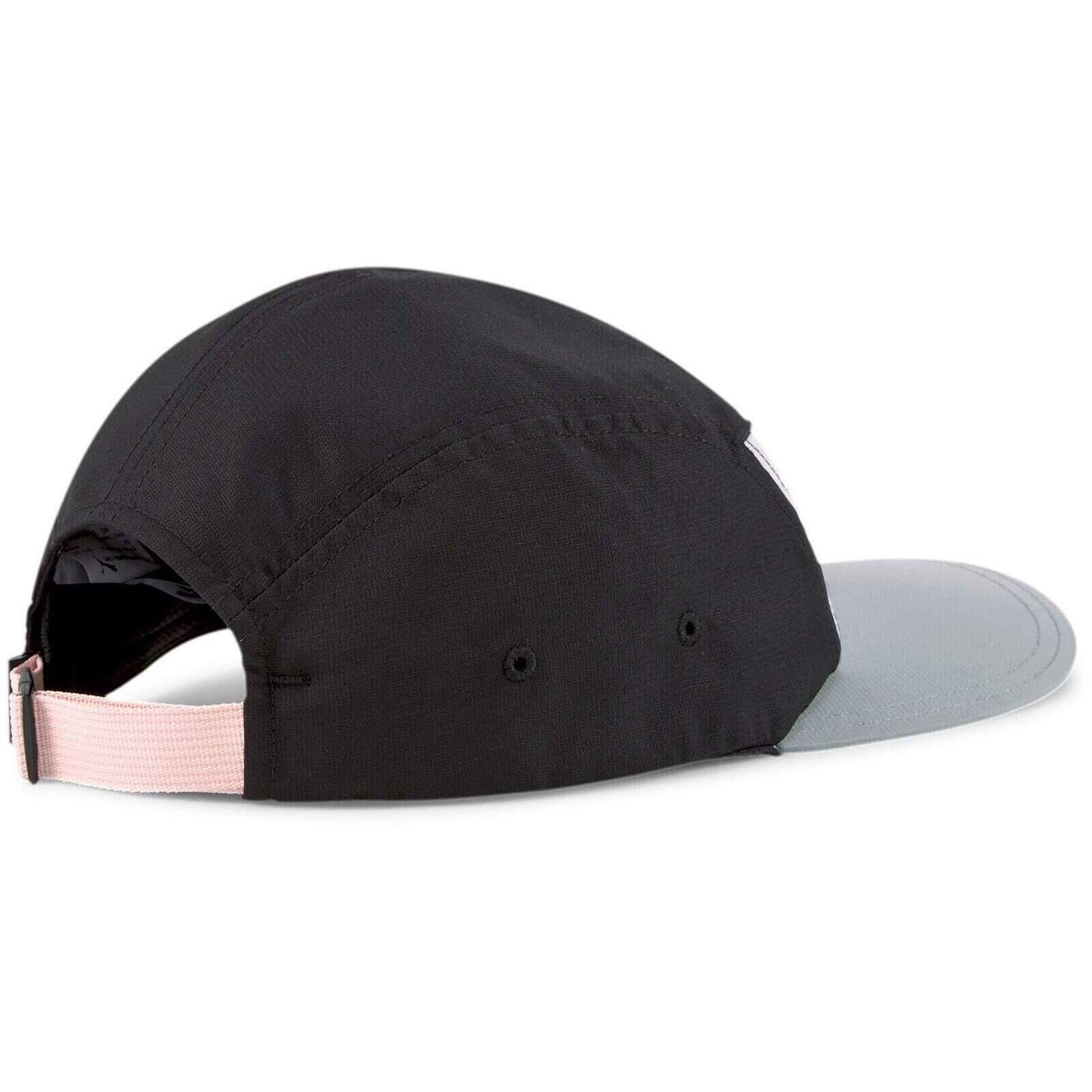 Tapa Puma Basketball 5 Panel Cap, Negro, Unisexo 2/5