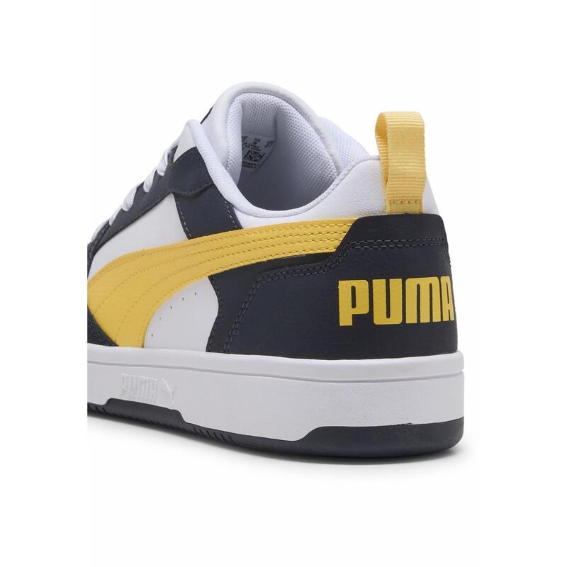 Tenisky pro dospělé Rebound V6 PUMA New Navy Sunny Yellow White Blue