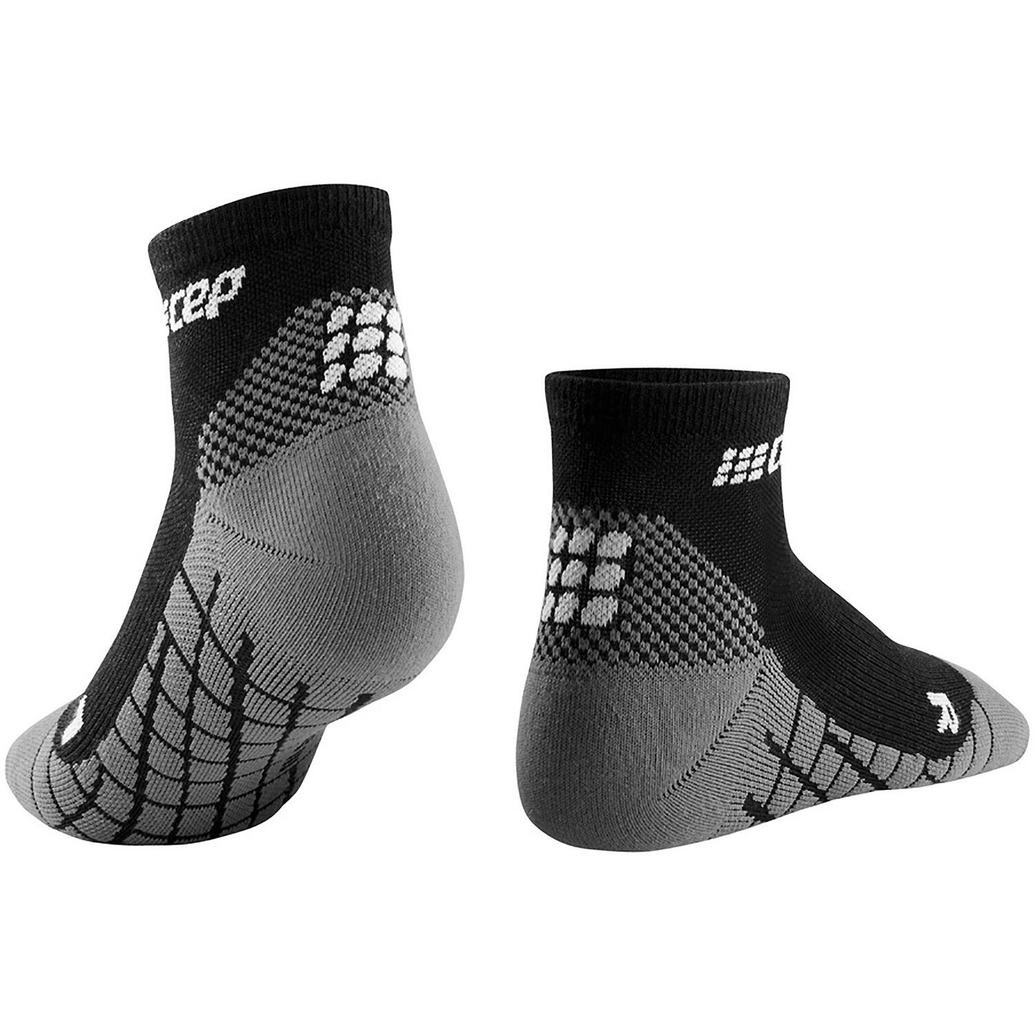 CEP Hiking Light Merino Low-Cut Compressie - Zwart - Heren(45/48) 3/4