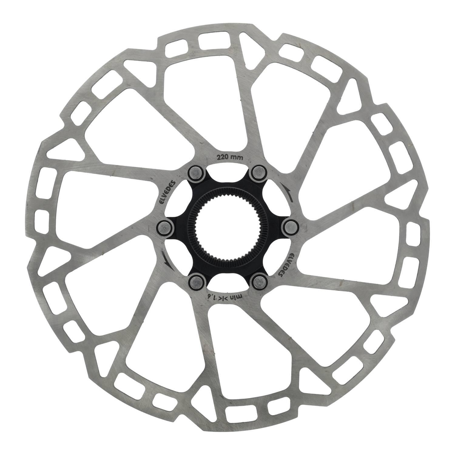 ELVEDES Elvedes Remschijf Centerlock Ø220mm T=1,8mm - Hoogwaardige Kwaliteit