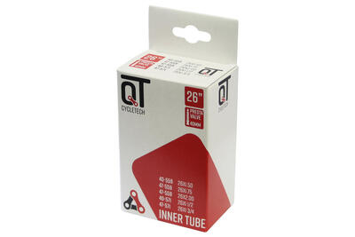 Qtcychectech QT Innenrohr SV13 26 Zoll 47 62-559 26x1.75 SV 40 mm
