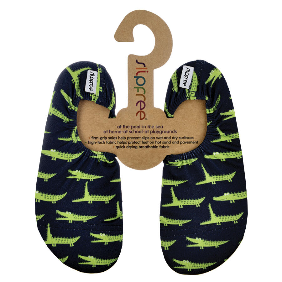 SLIPFREE Kids Gator Non-Slip Swim Shoes
