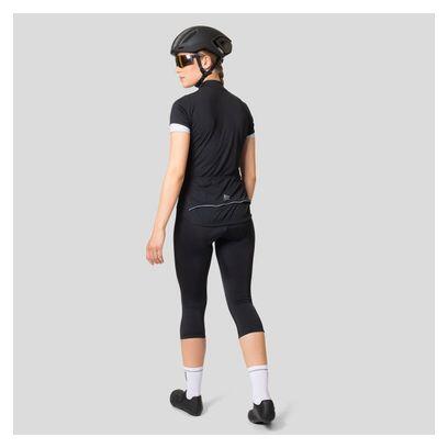 Cuissard 3/4 sans bretelles Odlo Essentials Femme Noir