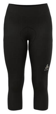 Odlo Essentials Damen 3/4 Radhoseohne Träger Schwarz