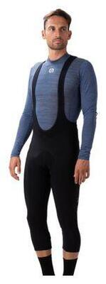 Alé winter 3/4 bib shorts black
